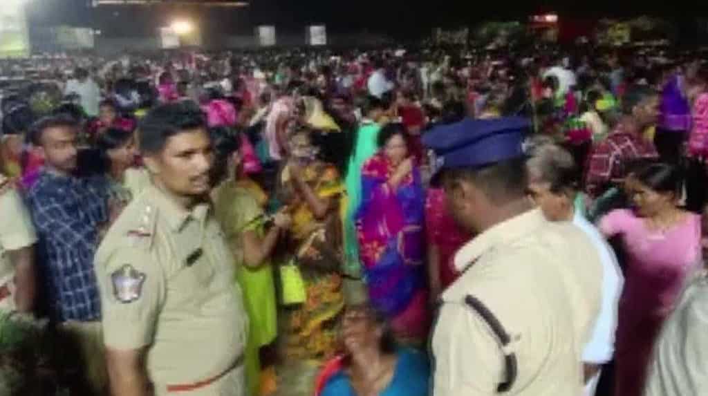Andhra Pradesh: Three dead in stampede at another Chandrababu Naidu event