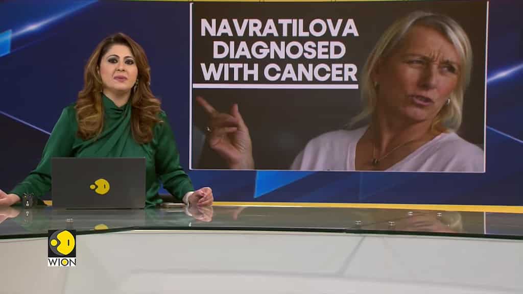 Tennis icon Martina Navratilova diagnosed with throat and breast cancer