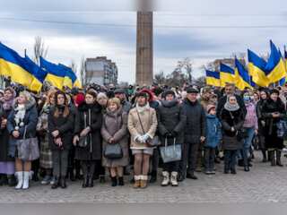 War in Ukraine: Ukrainians chant 'glory to Ukraine-glory to heroes' on New Year