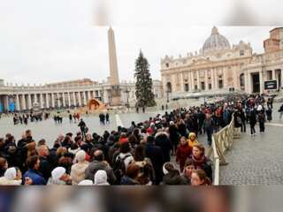 Watch: Thousands queue to pay their respect to ex-Pope Benedict XVI