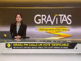 Gravitas: Israeli PM calls UN vote 'despicable'