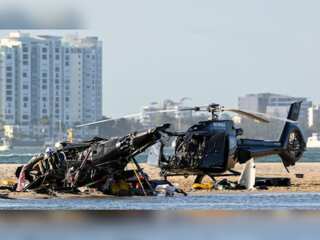 Four killed, three injured after two helicopters collide mid-air in Australia