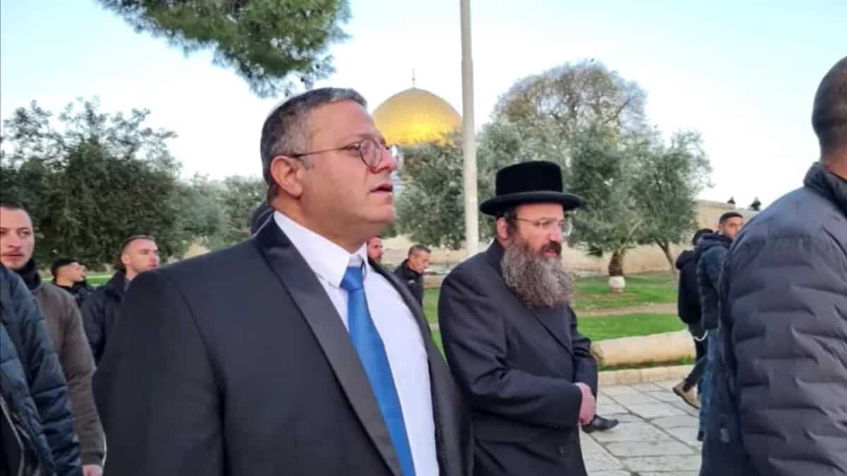 Ben-Gvir visits Al-Aqsa mosque in Jerusalem, enraging Palestinians, Jordan condemns move
