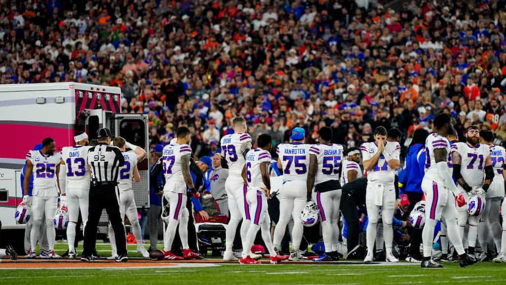 NFL: Damar Hamlin of Buffalo Bills suffers cardiac arrest on field, in critical condition, game scrapped