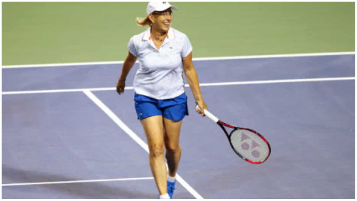 Martina Navratilova - 18-time Grand slam champion