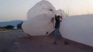 WATCH | People in Pakistan store cooking gas in plastic bags amid economic crisis