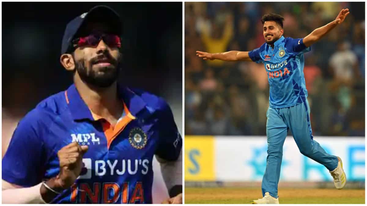 WATCH: 155 kph! Umran surpasses Bumrah for clocking highest speed among Indian pacers in IND-SL 1st T20I WATCH: 155 kph! Umran surpasses Bumrah for clocking highest speed among Indian pacers in IND-SL 1st T20I