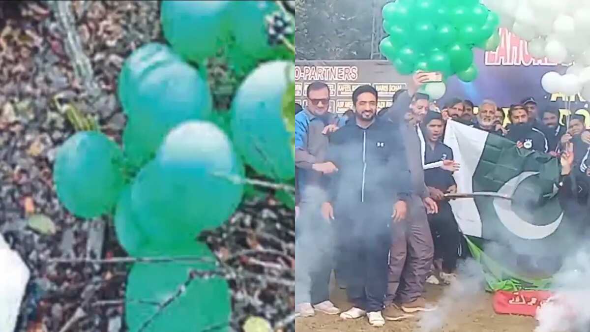 Mystery behind Pakistani flag, banners, green balloons found in Uttarakhand forest solved Mystery behind Pakistani flag, banners, green balloons found in Uttarakhand forest solved