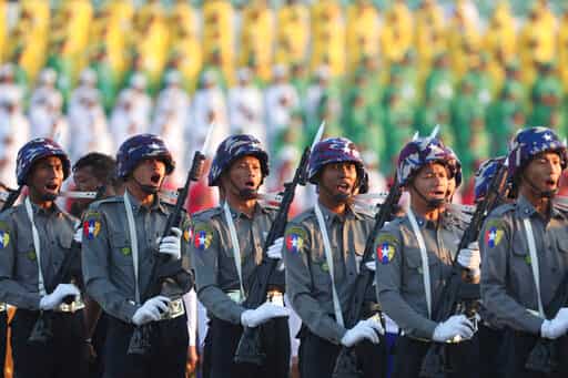 Military-ruled Myanmar marks 75 years of Independence