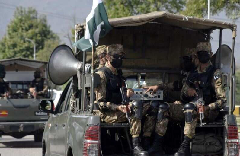 Pakistan's Interior minister Rana Sanaullah speaks on security situation