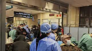 WATCH | China's Covid surge forces Shanghai hospital to treat patients outside