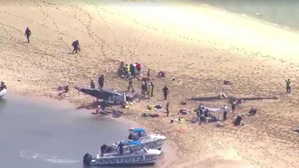 Pilot was warned moments before mid-air helicopter crash in Australia's Gold Coast