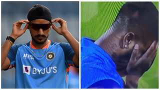 WATCH: Hardik Pandya covers his face in disbelief after Arshdeep Singh bowls fourth no-ball in 2nd T20I