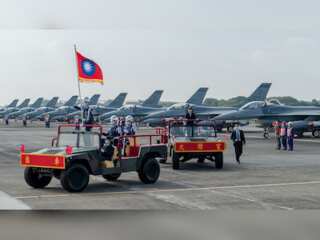 Watch: Taiwan President oversees combat simulation before Lunar New Year