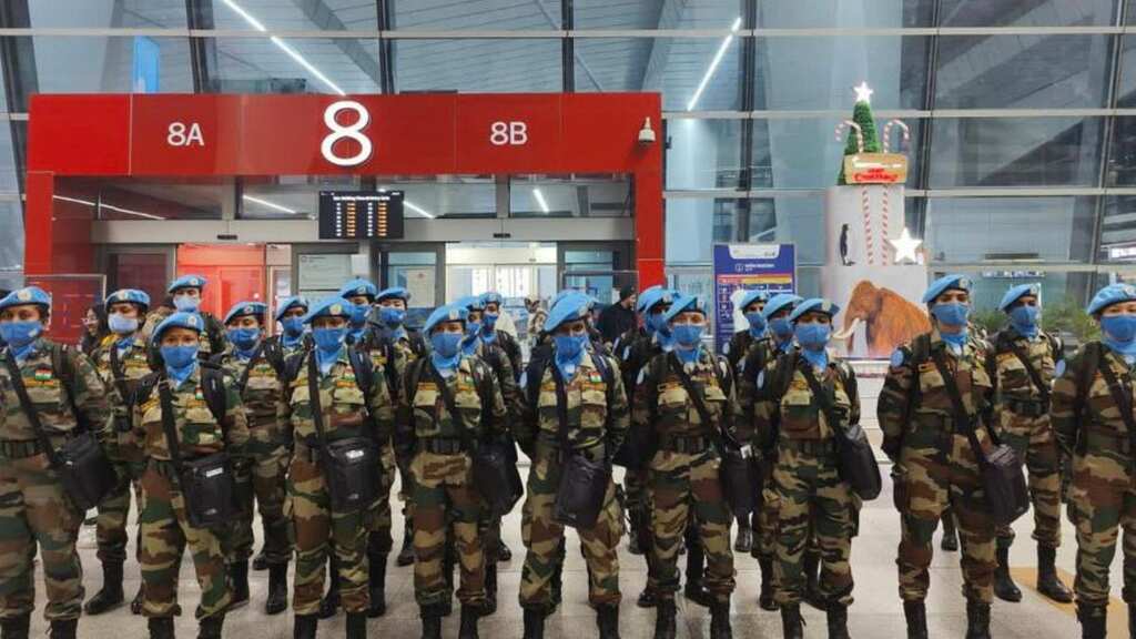 India deploys all-women platoon of peacekeepers to UN mission in Abyei