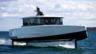 Electric-powered boats create a splash at CES 2023 in Las Vegas
