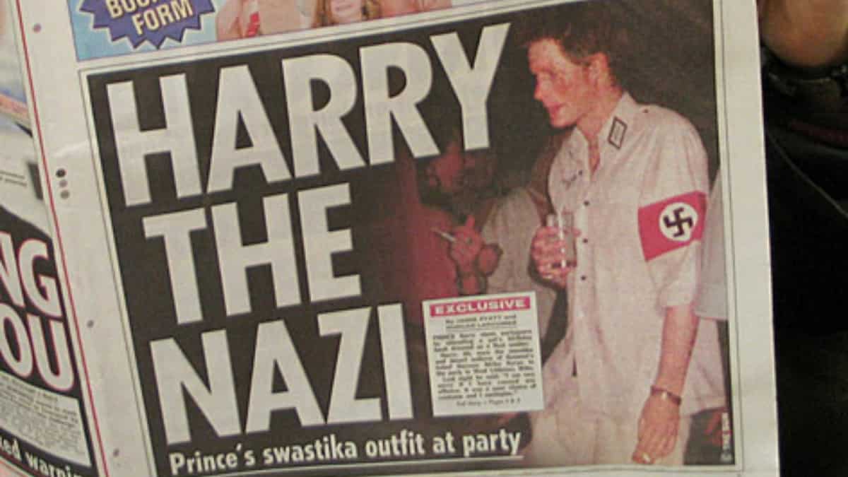 The offensive Nazi uniform