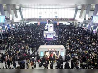 China: 40-day Lunar New Year migration begins amid surging Covid