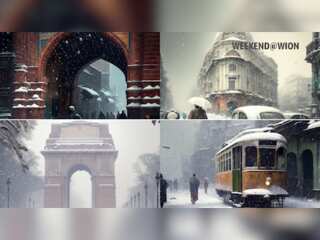 Ever imagined snowy Delhi and Kolkata? See stunning pictures as AI makes the magic happen!