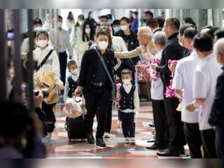 Watch: 269 Chinese tourists land in Thailand after Beijing drops border curbs