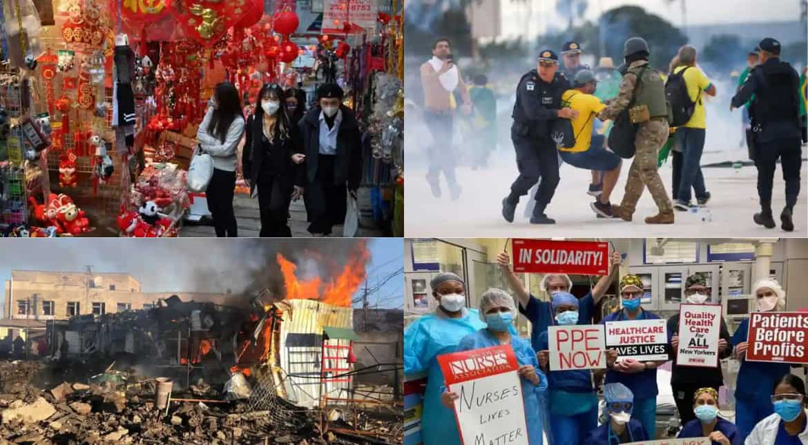 Top 10 world news: Covid wave in Chinese province, attack on Brazil's Congress, & more Top 10 world news: Covid wave in Chinese province, attack on Brazil's Congress, & more