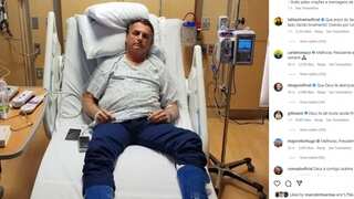 Jair Bolsonaro hospitalised following Brazil riots, shares picture from hospital bed