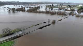 California flash floods: Death toll reaches 14, road-bridge collapses in river