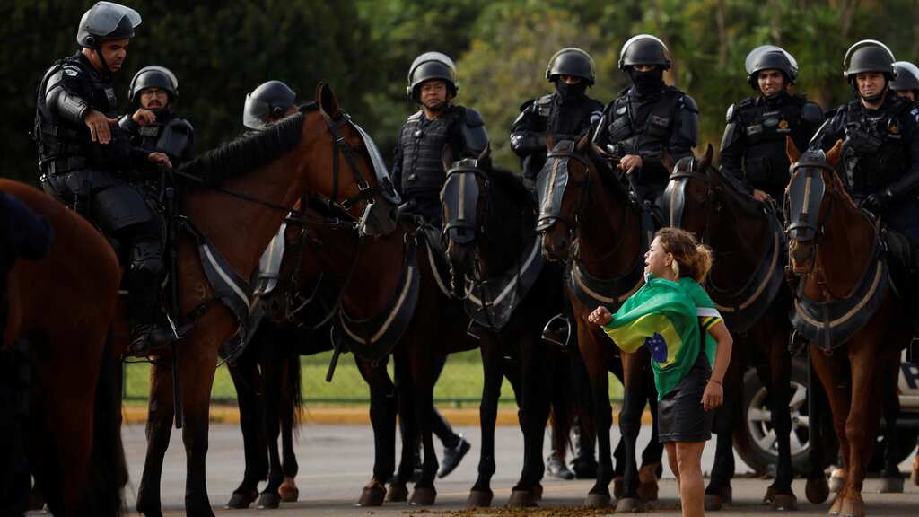 Over 1,500 detained following Brazil riots as forces clear protest camps