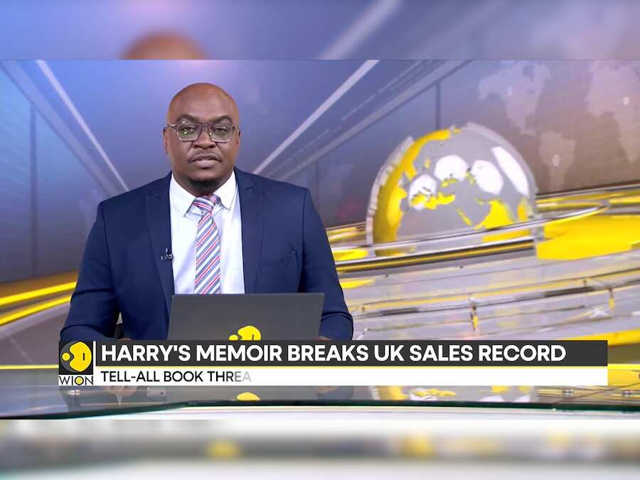 Prince Harry's memoir breaks UK sales record
