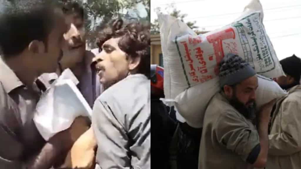 WATCH | Pakistani citizens fight for flour as prices touch record high amid shortage