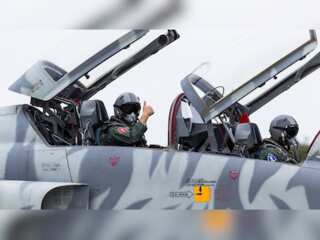 Watch: Taiwan's Air Force showcases military preparedness before the Lunar New Year