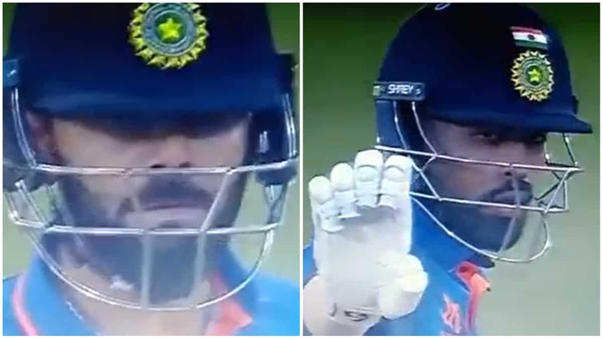 WATCH: Virat Kohli stares at Hardik Pandya after he turns down second run in 1st ODI vs Sri Lanka WATCH: Virat Kohli stares at Hardik Pandya after he turns down second run in 1st ODI vs Sri Lanka