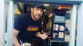 Ben Affleck spotted serving coffee at doughnut joint, see viral pic