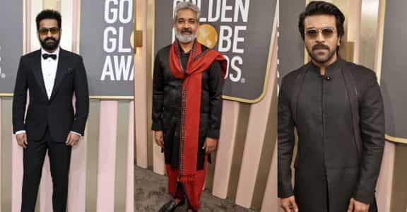 Golden Globes 2023: How the 'RRR' team walked the red carpet