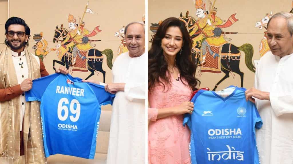 Ranveer Singh, Disha Patani meet Naveen Patnaik ahead of their performance at 2023 Hockey World Cup