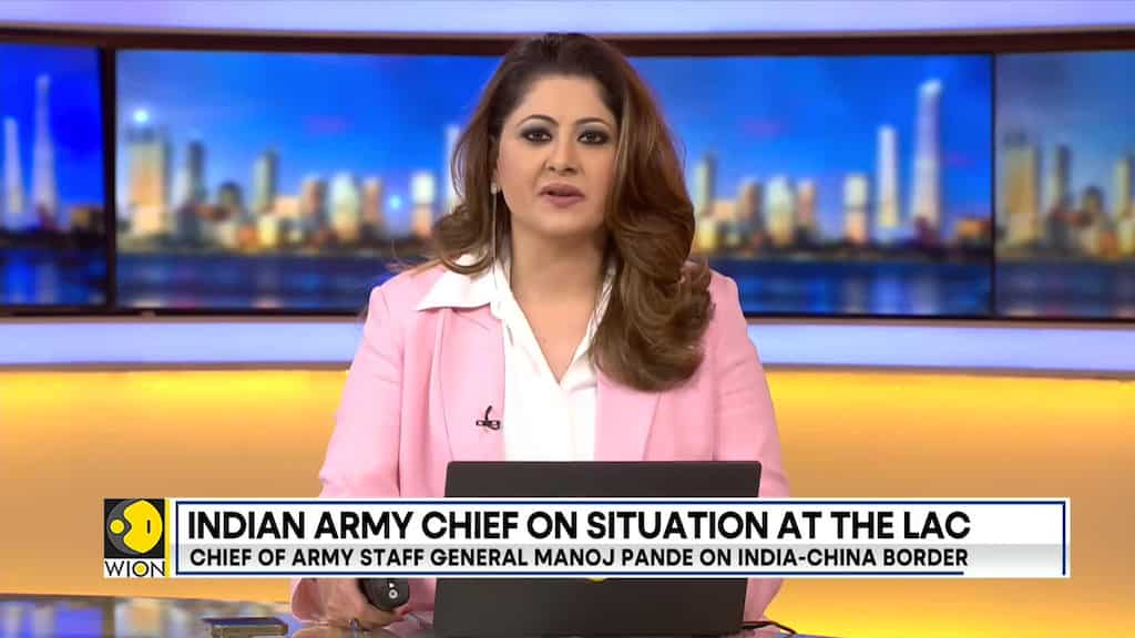 Indian Army Chief Manoj Pande briefs on India-China border