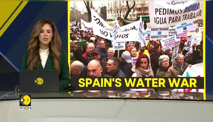 WION Climate Tracker: Spain's farmers protest against holding river water flow