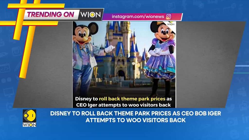 Trending on WION: Disney to roll back theme park prices as CEO Iger attempts to woo visitors back