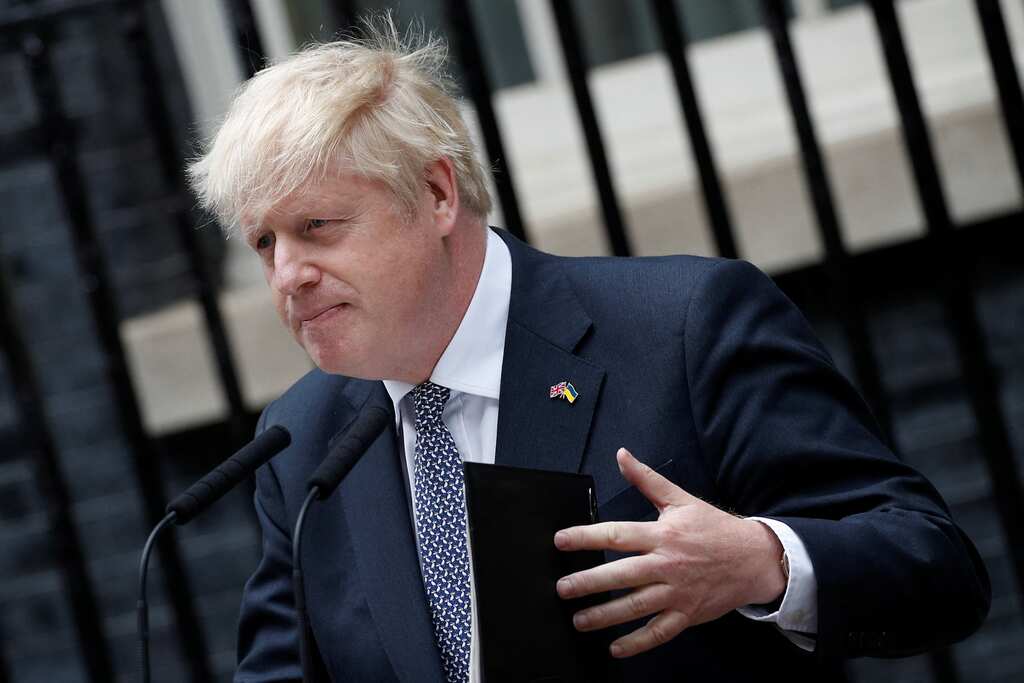 Partygate: Johnson ‘joked about being at most unsocially distanced party in UK’