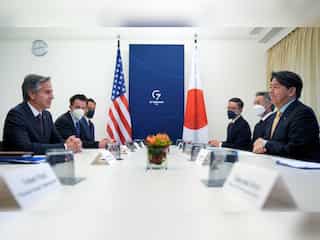 Japan and U.S. hold 'Two plus Two' talks in Washington