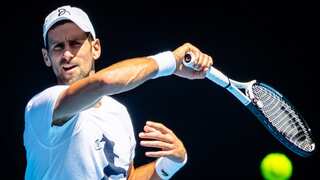 Serbian Novak Djokovic suffers injury scare ahead of 2023 Australian Open; pulls hamstring in training