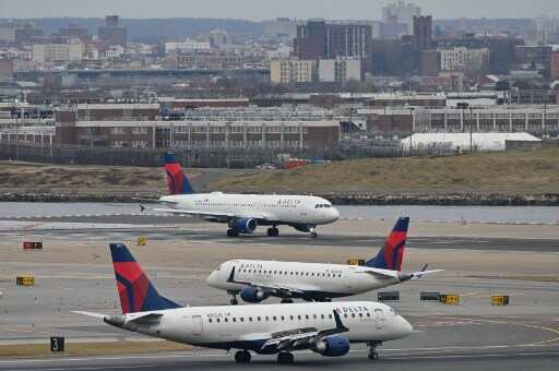Major airlines affected