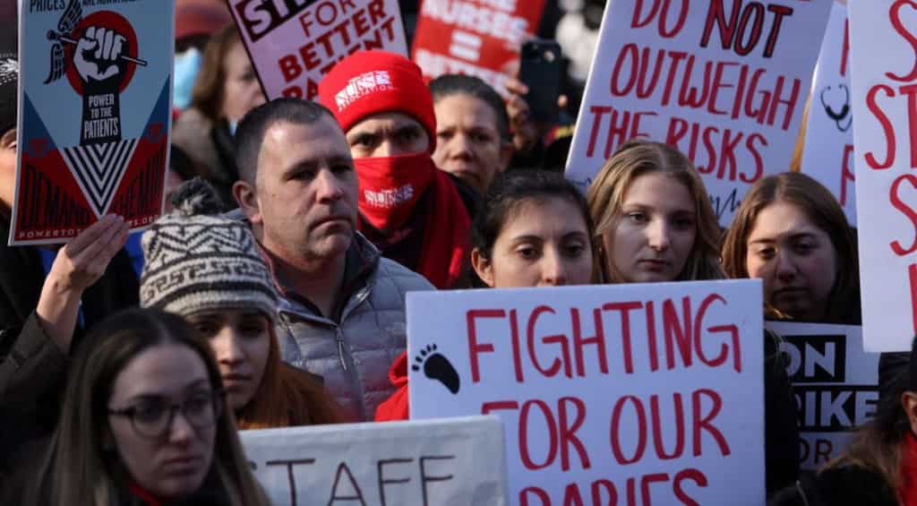 Nurses return to work at two New York hospitals as strike ends after deal on pay hike