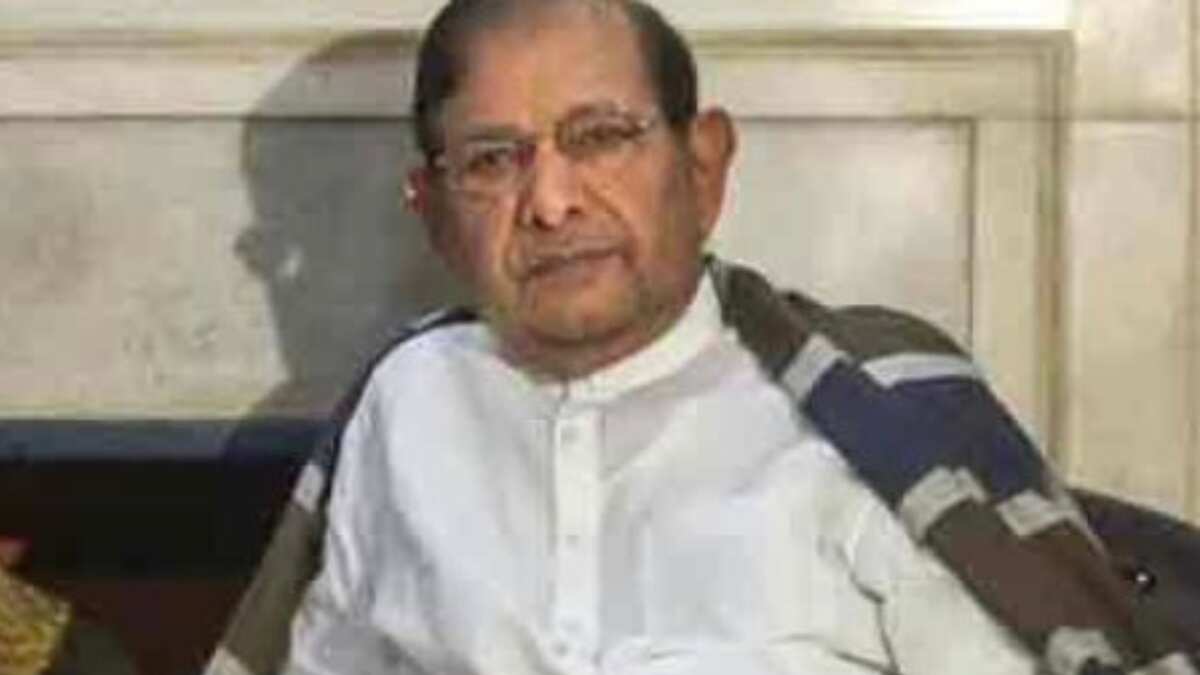 India: Former union minister Sharad Yadav passes away at 75 India: Former union minister Sharad Yadav passes away at 75