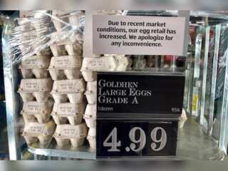 Why egg prices have soared 60% in a year