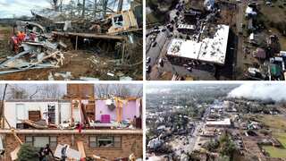US: At least nine killed after major storm sweeps through parts of Alabama, Georgia
