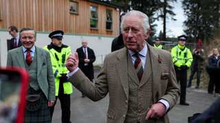 King Charles faces 'not my king' protest on walkabout