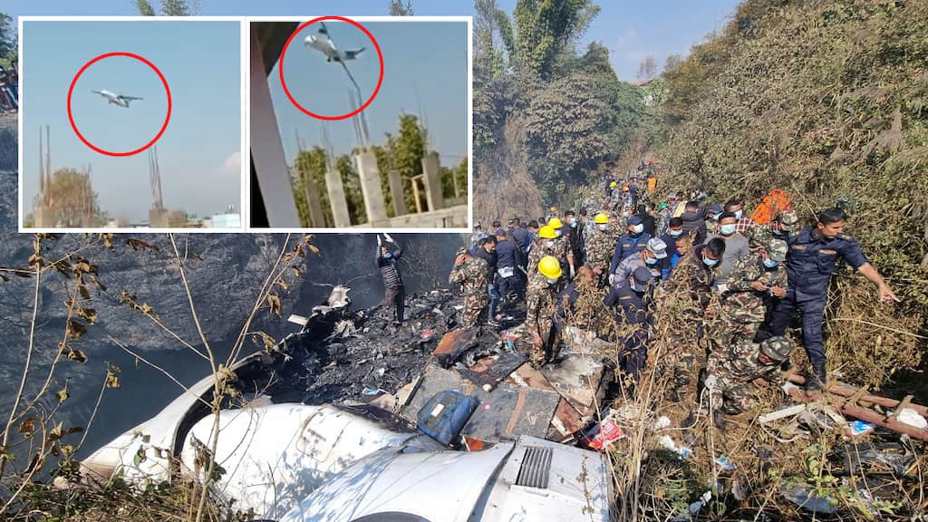 VIDEO | Horrific 'final moments' of plane that crashed in Nepal, killing 68 people