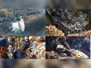 In pics| Heartwrenching images emerge from Nepal plane crash site
