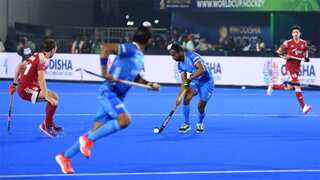 Hockey World Cup: India held goalless by England as Hardik pulls out injured
